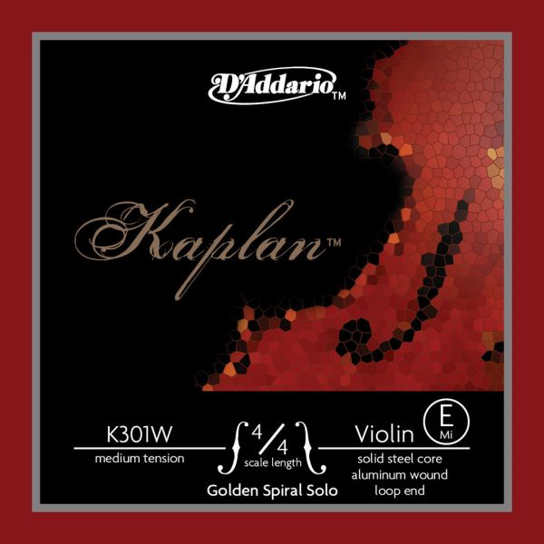Kaplan Violine Golden Spiral Solo E Stahl/Aluminium