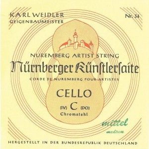 Nürnberger Künstler Cello Saiten Satz